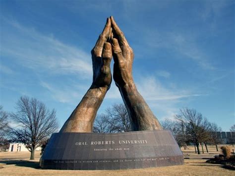 Praying Hands Tulsa Oklahoma Atlas Obscura