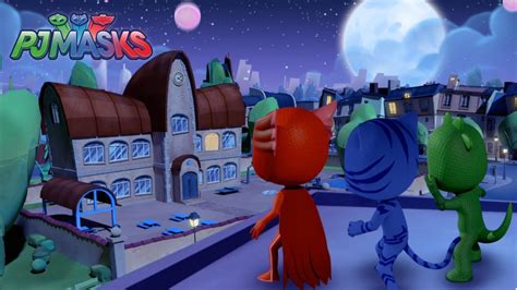 Pj Masks Hq 🦎moonfizzle Madness • Help Protect The City From Luna Girl