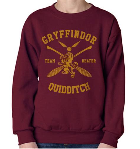 Customize New Gryffindor Beater Quidditch Team Unisex Crewneck Sweat