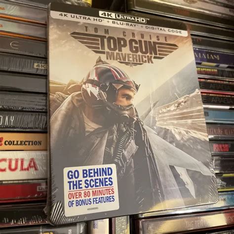 Top Gun Maverick 2022 Steelbook 4k Uhd Blu Ray Digital Ships In