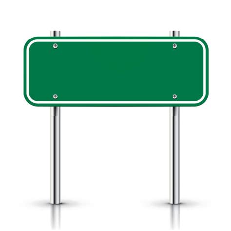 Blank Street Sign Template