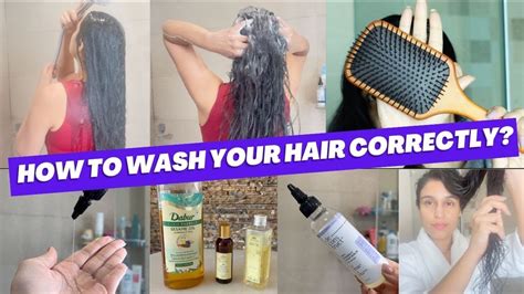 How To Wash Your Hair Correctly Stop Hair Fall Dandruff Chetali Chadha Youtube