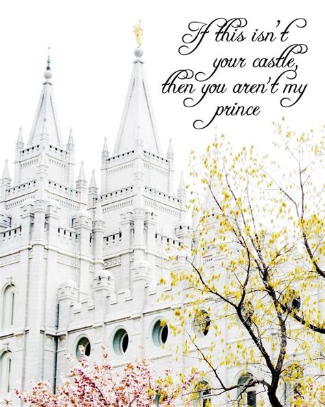 A Pocket Full Of Lds Prints Freebie If This Isnt Your Castle Then