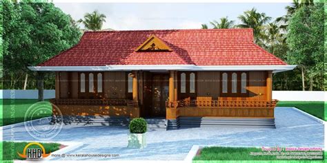 Kerala Nalukettu Home Plan Kerala House Design Village House Design