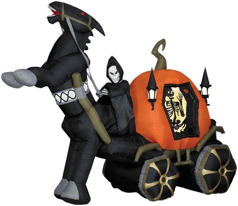 Reaper Carriage Halloween Inflatables Halloween Costume Store
