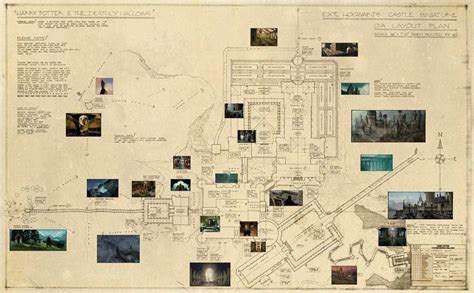 Detailed Map Of Hogwarts Maps Pinterest Hogwarts And Harry Potter