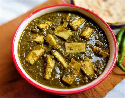 Palak Paneer Recipe Spinach Curry With Paneer Vegecravings