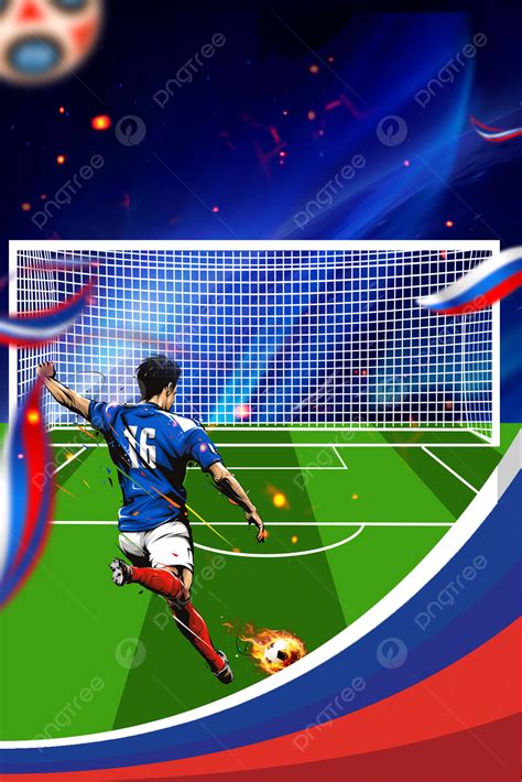poster design for the 2018 world cup football match background wallpaper image for free download