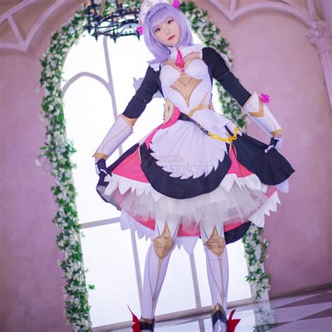 Genshin Impact Noelle Cosplay Costume