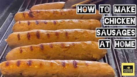 how to make sausages at home chicken sausages easy way to make sausages chicken recipes