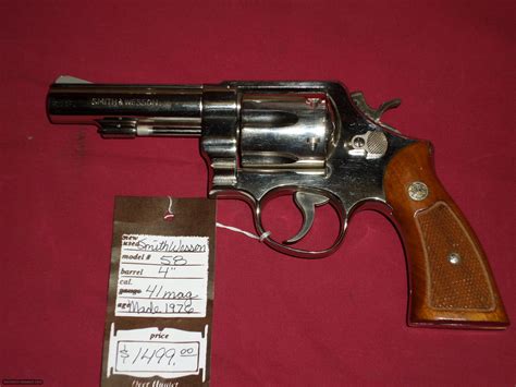 Smith And Wesson 58 Nickel Sold