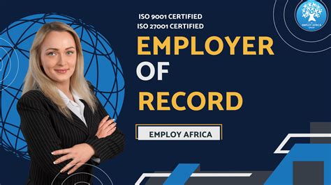 Employer Of Record Eor South Africa Employ Africa