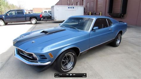 1970 Ford Mustang Mach I Fastback 351c Start Up Exhaust And In Depth