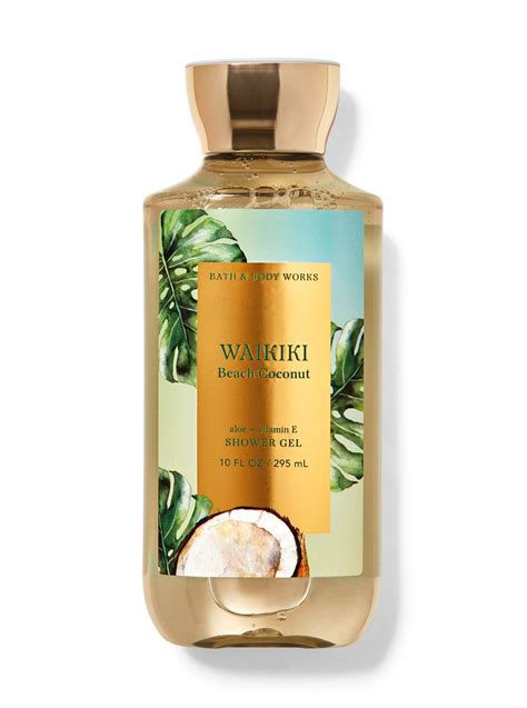 Buy Waikiki Beach Coconut Shower Gel Online Bath Body Works Australia Official Site