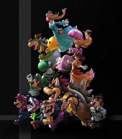 All The Mario Series Characters Super Smash Brothers Ultimate Know