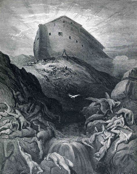 The Dove Sent Forth From The Ark Gustave Dore