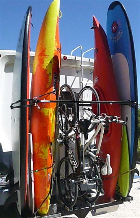 This Rack Has The Sup Attachments Allowing You To Carry Kayaks Sups