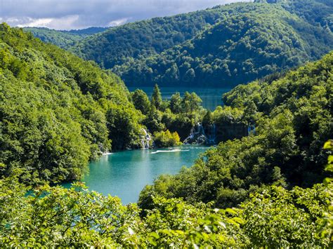 Croatia Lika Senj Osredak Plitvice Lakes National Park Stock Photo