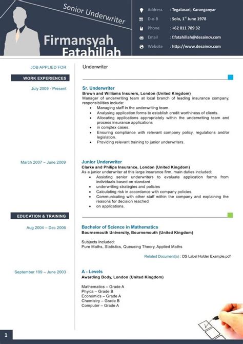 Kreatif Contoh Desain Curriculum Vitae Xing Guna Ide Membuat Curriculum Vitae Di Post Contoh