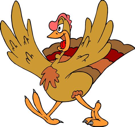 Pictures Of Animated Turkeys Clipart Best