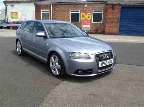 Audi 2007 A3 S Line 20tdi 170 S Back Metallic Silver Grey In Exc