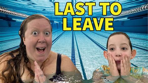 Last To Leave The Pool Challenge Youtube