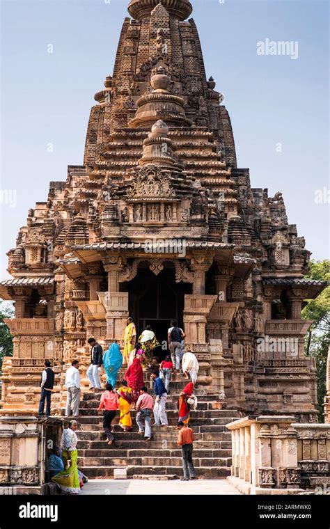 Lakshmana Hindu Temple Khajuraho Group Of Monuments Madhya Pradesh