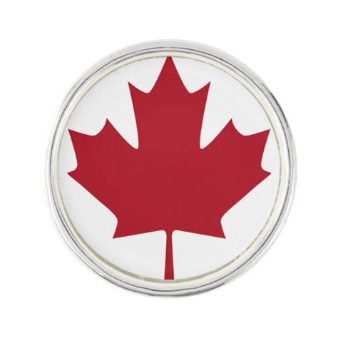Canadian Flag Lapel Pin Zazzleca