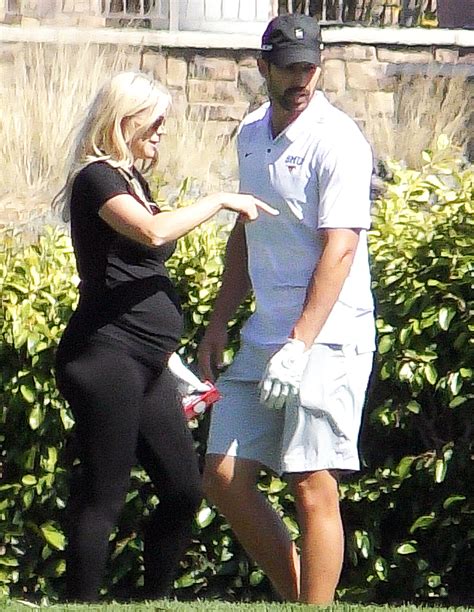 Pregnant Elin Nordegren Spotted Golfing With Boyfriend Jordan Cameron