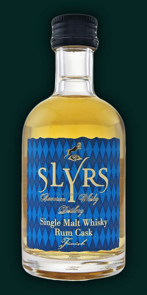 Slyrs Bavarian Single Malt Whisky Rum Cask Finished Liter