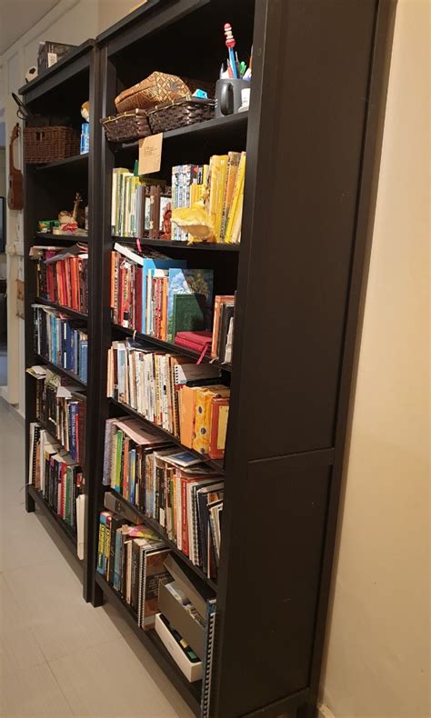 Ikea Hemnes Bookcase Black Brown Furniture And Home Living Furniture