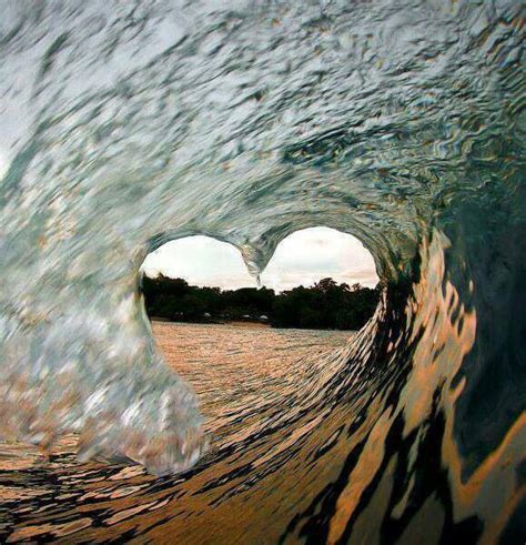 Love Wave ️ Heart In Nature Nature Heart Wave
