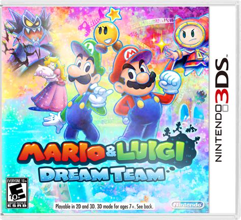 Mario And Luigi Dream Team By Fawfulthegreat64 On Deviantart