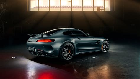 Black Mercedes Benz Amg Gt Rear Hd Cars 4k Wallpapers Images