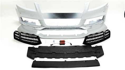 BKM RS Style Front Bumper Set Fits Audi A S B EBay