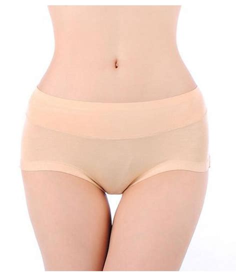 Buy Womens Fashion Sexy Bamboo Fiber Antibacterial Underpants Briefs Underwear Online At Best