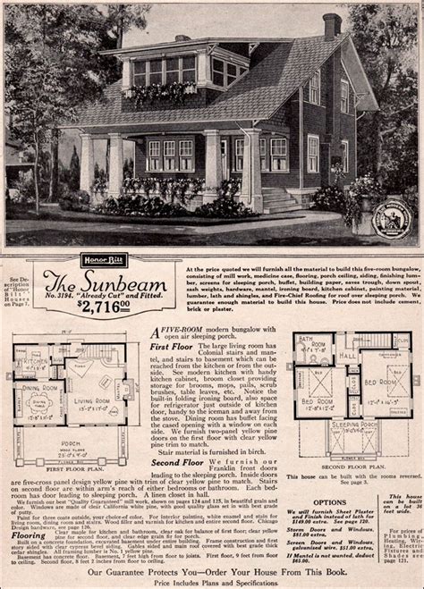 Sears Roebuck Kit Houses 1923 Retronaut Old School House Plans