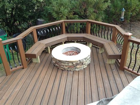 Can you put fire pit on wooden deck. Is It Safe To Put A Fire Pit On Trex Deck • Decks Ideas