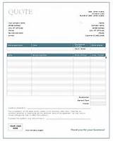 Service Provider Quotation Template Photos