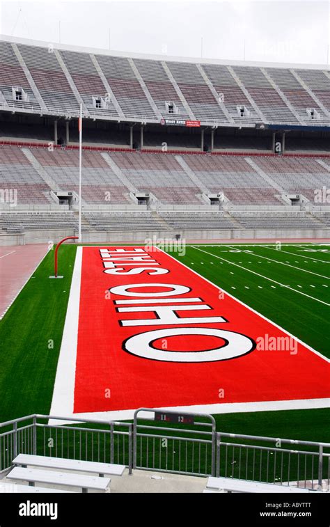 Ohio Football Stadium on The Ohio State Buckeyes University Campus at
