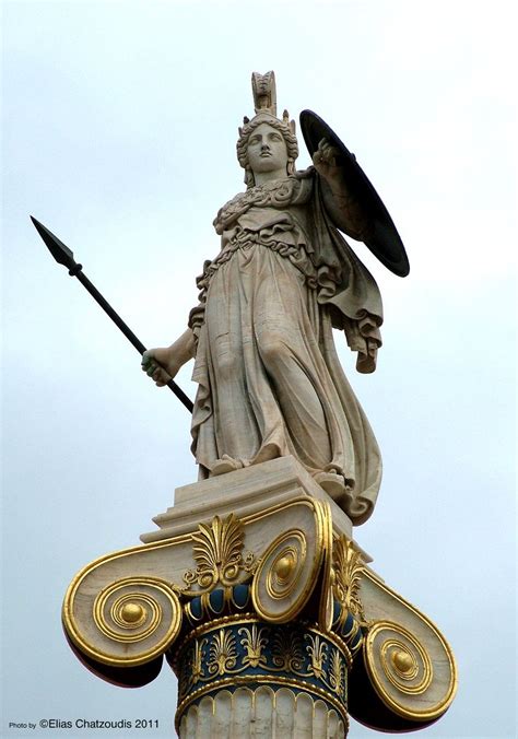 Statue Of Goddess Athena By Elias Chatzoudis On Deviantart Athena