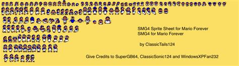 Smg4 Sprite Sheet By Classictails124 On Deviantart