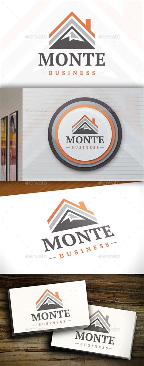 Mountain House Logo Template Home Logo House Logo Design Logo Templates