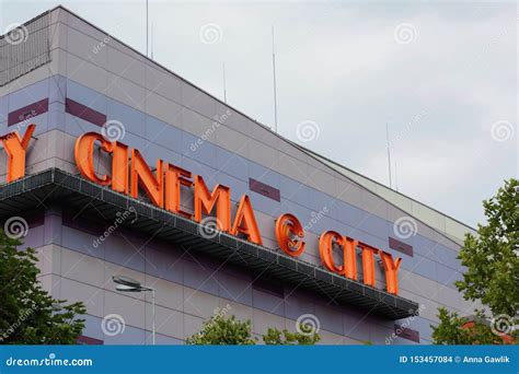 Cinema City Logo Editorial Stock Image Image Of International 153457084