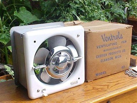 Also, i would recommend putting the fan in a pull configuration rather than push, as it makes it way easier to clean dust from. Beautiful Ventrola kitchen exhaust fan - NOS woddity ...