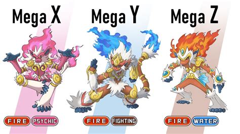 All Gen 4 Starters Pokémon Mega Xyz Evolve Youtube