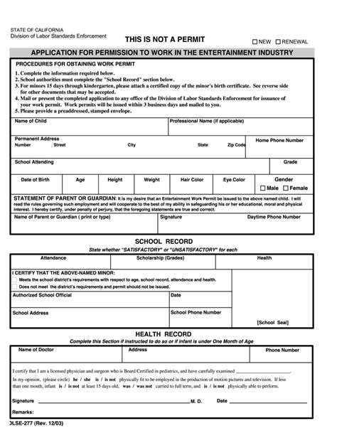 Sfusd Work Permit Fill Out And Sign Online Dochub