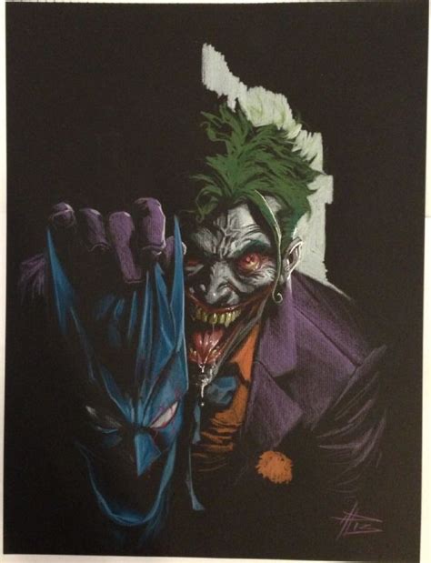 Gabriele Dell Otto Joker Artwork Batman Vs Joker Joker Comic