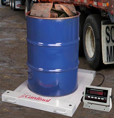 Portable Drum Scale Ideal For Weighing Scrap On Site