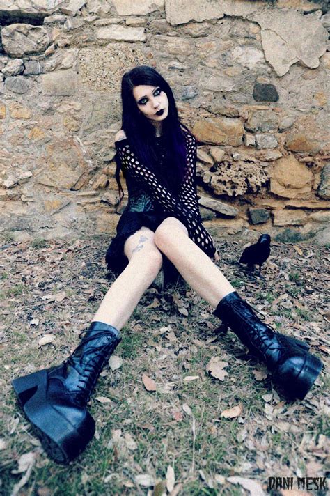 On Deviantart Crow Gothic Goth Doll